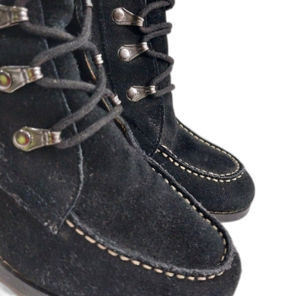 Land's End Boots Women’s 7 1/2 Black 406505 #S004 - Picture 7 of 9